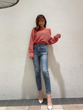 「でにむ」｜「アイテム（パンプス）」を使った、nanaさん（レディース・162cm）の冬コーディネート
