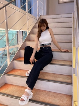 nanaさん（レディース・162cm）の夏コーディネート