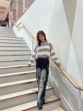 nanaさん（レディース・162cm）の冬コーディネート