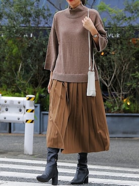 LANDWARDS officialさん(レディース・163cm)の冬コーディネート