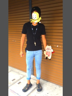「NIKE（ナイキ）のアイテム（キーケース/キーアクセサリー）」を使った、Toshikichiさん（メンズ・174cm）の秋コーディネート
