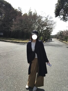 「LEPSIM（レプシィム）のアイテム（トレンチコート）」を使った、Tomoさん（レディース・160cm）の春コーディネート