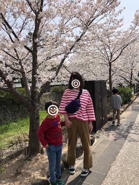 Tomoさん（レディース・160cm）の春コーディネート