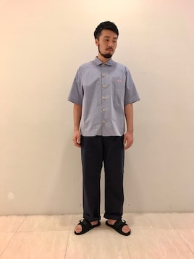 「suicoke（スイコック）のアイテム」を使った、haraさん（メンズ・171cm）の春コーディネート