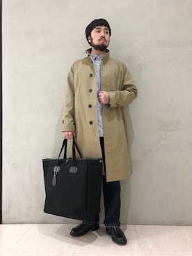 「GYMPHLEX（ジムフレックス）のアイテム（その他アウター）」を使った、haraさん（メンズ・171cm）の冬コーディネート