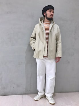 「orcival」｜「アイテム（ブルゾン）」を使った、haraさん（メンズ・171cm）の冬コーディネート