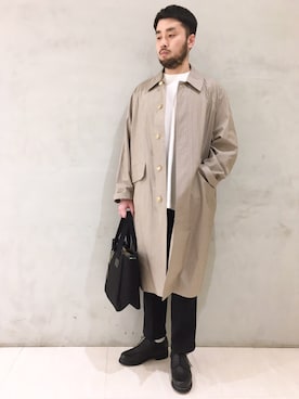 「GYMPHLEX（ジムフレックス）のアイテム」を使った、haraさん（メンズ・171cm）の春コーディネート