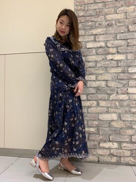 山田 オデット エ オディール スタッフさん(レディース・155cm)の春コーディネート