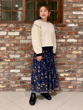 山田　オデット エ オディール スタッフさんのコーディネート