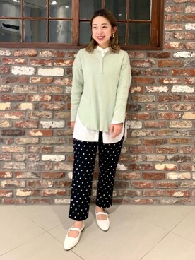 山田　オデット エ オディール スタッフさんのコーディネート