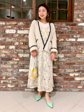 山田　オデット エ オディール スタッフさんのコーディネート