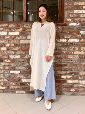 山田　オデット エ オディール スタッフさんのコーディネート