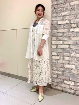 山田　オデット エ オディール スタッフさんのコーディネート