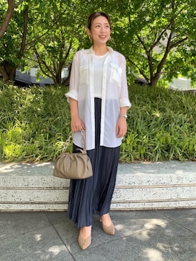 山田　オデット エ オディール スタッフさんのコーディネート