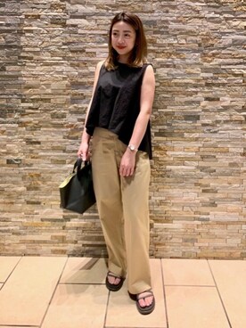 山田　オデット エ オディール スタッフさんのコーディネート