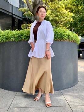 山田　オデット エ オディール スタッフさんのコーディネート