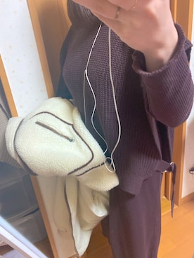 hanaさん（レディース・161cm）の冬コーディネート