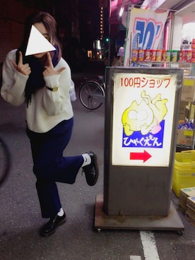 「RADOのアイテム」を使った、なかさん（レディース・160cm）の秋コーディネート