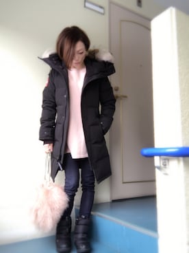 kerooo◡̈⃝⋆*さん（レディース・148cm）の冬コーディネート