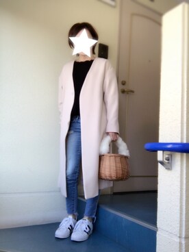 kerooo◡̈⃝⋆*さん（レディース・148cm）の冬コーディネート