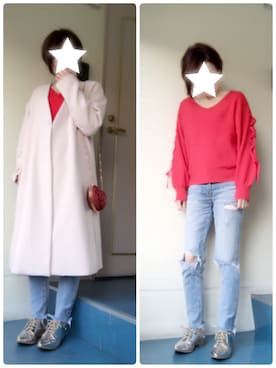 kerooo◡̈⃝⋆*さん（レディース・148cm）の春コーディネート