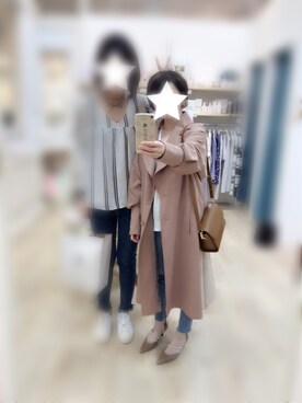 kerooo◡̈⃝⋆*さん（レディース・148cm）の春コーディネート