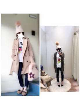 kerooo◡̈⃝⋆*さん（レディース・148cm）の春コーディネート