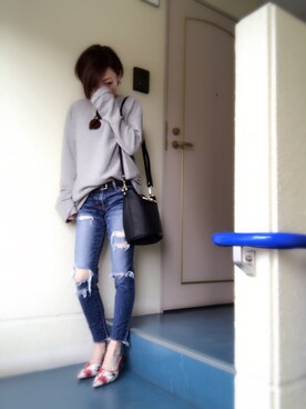 kerooo◡̈⃝⋆*さん（レディース・148cm）の春コーディネート