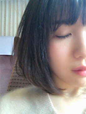 「DHOLIC（ディーホリック）のアンゴラ混ミニマルニットプルオーバー（ニット/セーター、ベージュ系）」を使った、takeさん（レディース・164cm）の春コーディネート