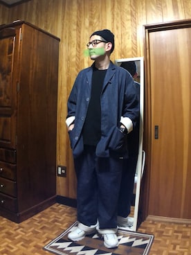 「NOWHAW（ノウハウ）のアイテム」を使った、toomassさん（メンズ・165cm）の春コーディネート
