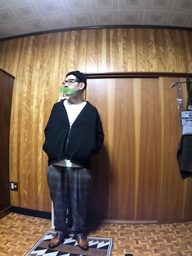 「革靴 茶色」｜toomassさん（メンズ・165cm）の春コーディネート