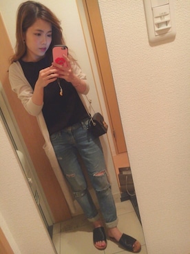 「Lami（ラミ）のアイテム」を使った、akariさん（レディース・155cm）の春コーディネート