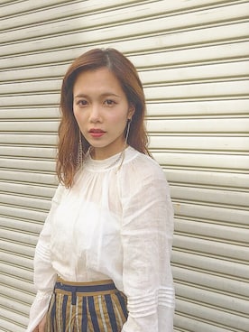 「Lami（ラミ）のアイテム」を使った、akariさん（レディース・155cm）の秋コーディネート