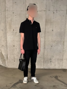 「mobus（モーブス）のアイテム」を使った、waterさん（メンズ・171cm）の春コーディネート