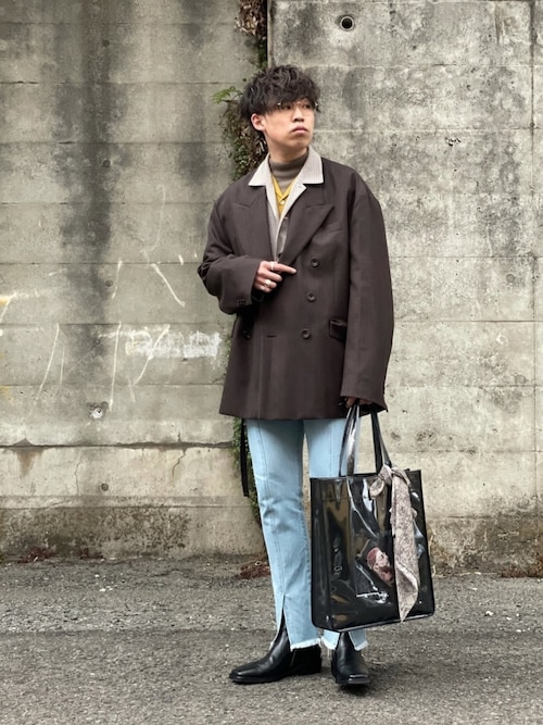 Tk Takeo Kikuchi ティーケータケオキクチ のバンダナ スカーフを使った人気ファッションコーディネート Sciaky