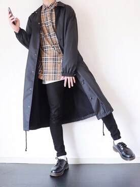 「NOISE MAKER（ノイズメーカー）のアイテム」を使った、ぴたんさん（メンズ・173cm）の秋コーディネート