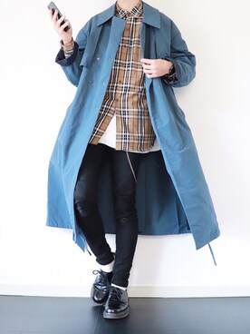 「abahouse」｜「アイテム（その他）」を使った、ぴたんさん（メンズ・173cm）の秋コーディネート