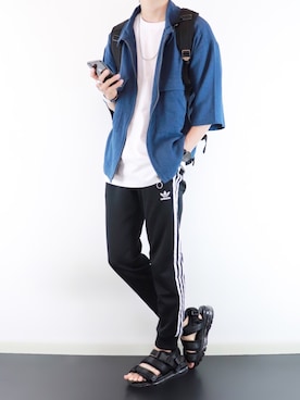 「アイテム（その他）」を使った、ぴたんさん（メンズ・173cm・20代）の夏コーディネート