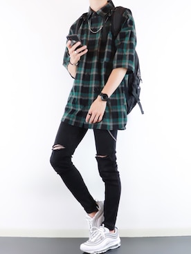 ぴたんさん（メンズ・173cm）の夏コーディネート