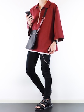 ぴたんさん（メンズ・173cm）の夏コーディネート