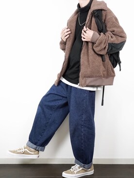 バックパック リュックを使った ブラウス のメンズ人気ファッションコーディネート Wear