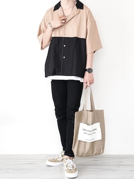 ぴたんさん（メンズ・173cm）の春コーディネート