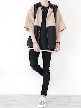 ぴたんさん（メンズ・173cm）の夏コーディネート