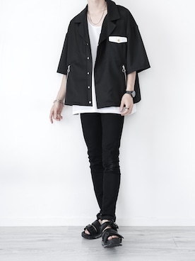 ぴたんさん（メンズ・173cm）の夏コーディネート