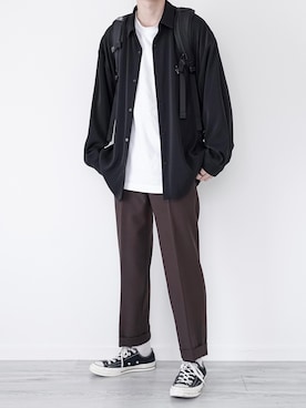 「KUUUPY」｜「アイテム（その他）」を使った、ぴたんさん（メンズ・173cm）の秋コーディネート