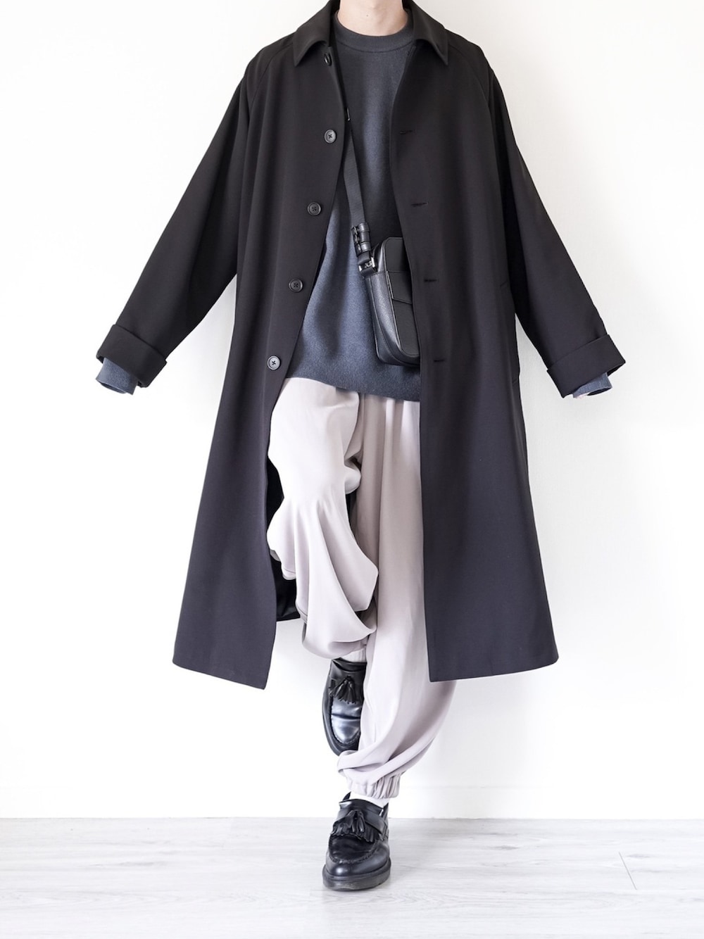 【新品未使用】KUUUPY 2wayベーシックステンカラーコート KUUUPY（クーピー）の「2way Basic Soutien Collar Coat 2way