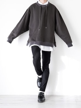 「KUUUPY」｜「アイテム（その他）」を使った、ぴたんさん（メンズ・173cm）の冬コーディネート
