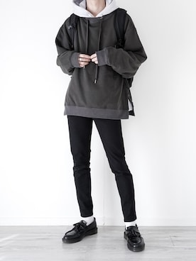 ぴたんさん（メンズ・173cm）の冬コーディネート