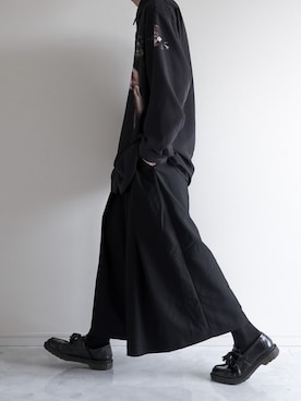 「LAD MUSICIAN（ラッドミュージシャン）のアイテム（パンツ）」を使った、ぴたんさん（メンズ・173cm）の春コーディネート