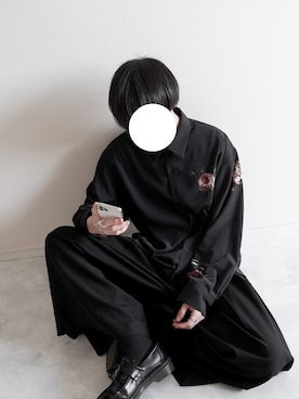 「LAD MUSICIAN（ラッドミュージシャン）のアイテム（パンツ）」を使った、ぴたんさん（メンズ・173cm）の春コーディネート